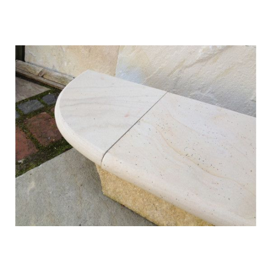 Global Stone Artisan Serenity Bullnose Coping/Steps Mint Double