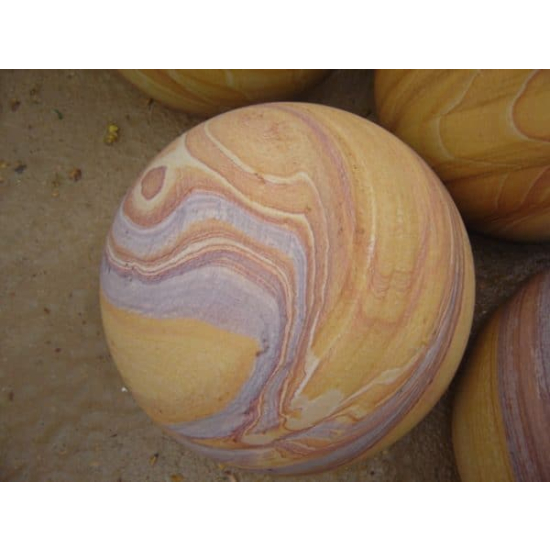 Global Stone Sandstone Rainbow Spheres