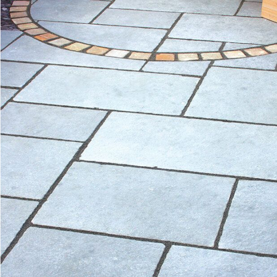 Global Stone Limestone Imperial Blue Paving Project Pack 15.3m2