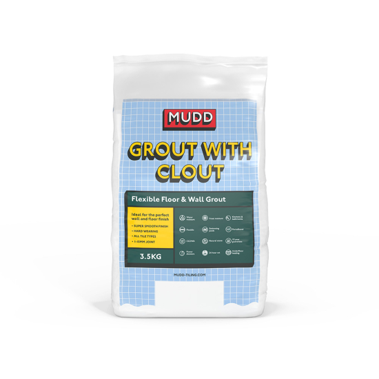 MUDD Limestone Flexible Floor and Wall Tile Grout 3.5kg