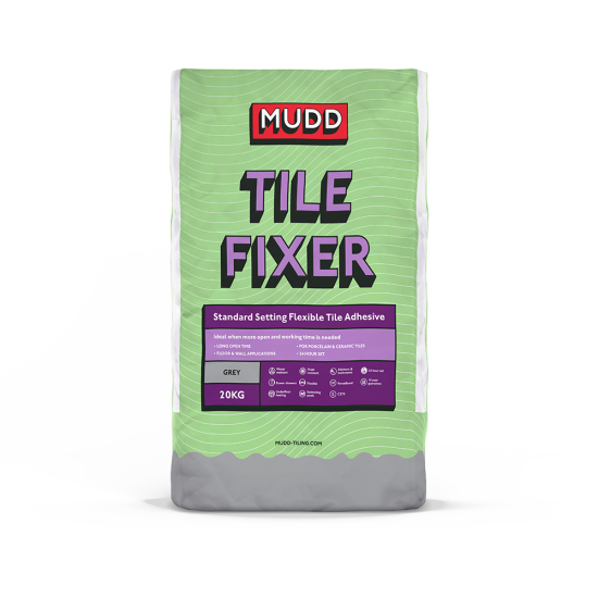 MUDD Standard Setting Flexible Tile Adhesive White 20Kg