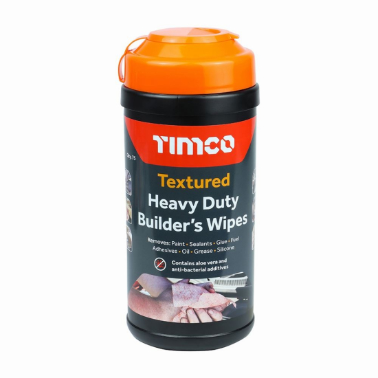 TIMCO Textured Heavy Duty Builders Wipes PK 75