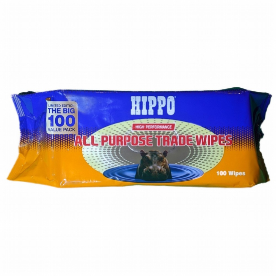 Hippo All Purpose Trade Wipes PK 100