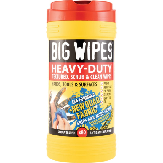 Big Wipes 4x4 Heavy-Duty Cleaning Wipes Pro PK 120