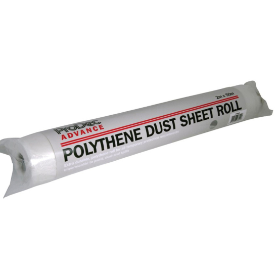 ProDec Advance Poly Dust Sheet Roll 2 x 50m