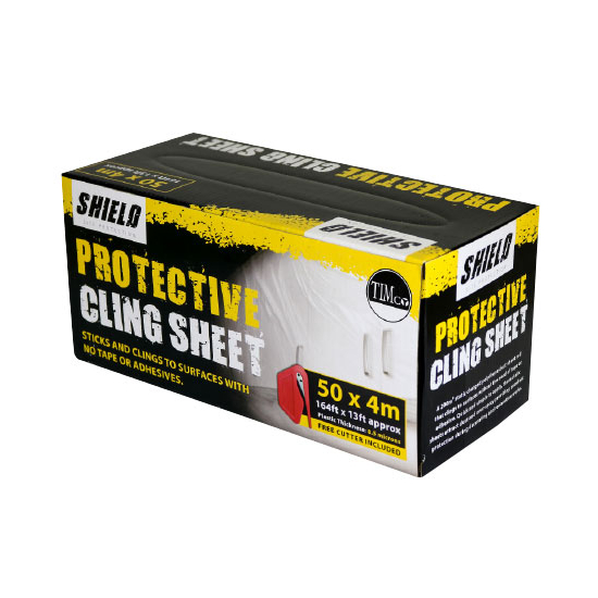 TIMCO Protective Cling Sheet 4m x 50m