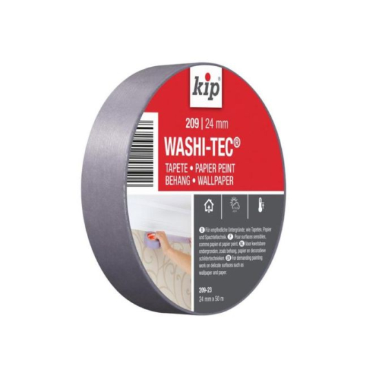 KIP Premium Low Tack Washi-Tec Masking Tape 30mm x 50m