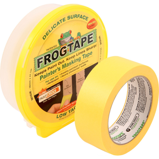 FrogTape Yellow Delicate Surf Painters Masking Tape 24mmx41.1m