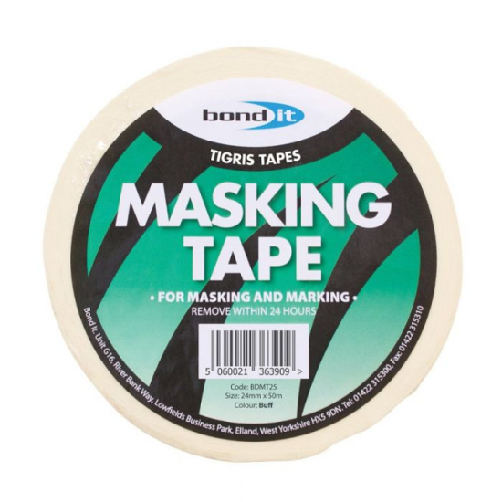 Bond It Masking Tape 24mm x 50m