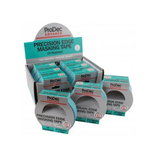 ProDec UV Resistant Precision Edge Masking Tape 36mm x 50m