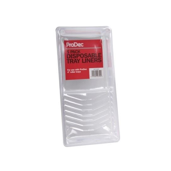 ProDec Plastic Liners For 4" Trays PK 5