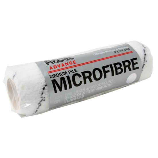 ProDec Advance Medium Pile Microfibre Roller Sleeve 9" x 1.75"