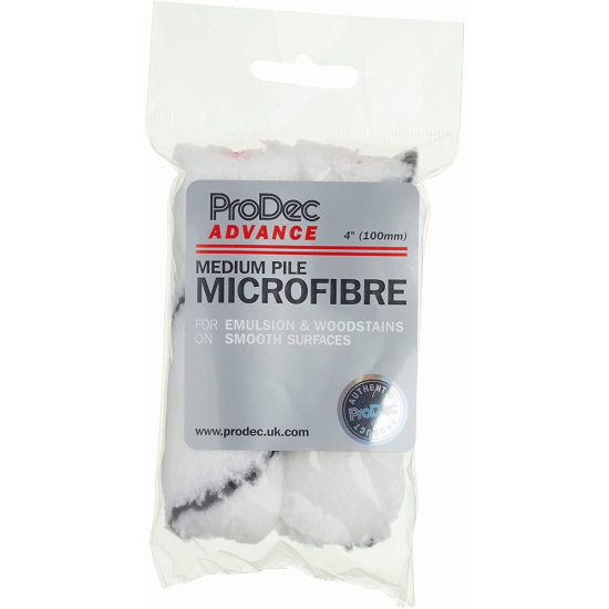 ProDec Advance Medium Pile Microfibre Mini Rollers 100mm PK 2