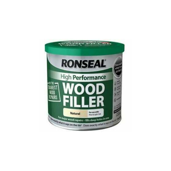 Ronseal 2 Part Wood Filler High Perfomance Natural 550g