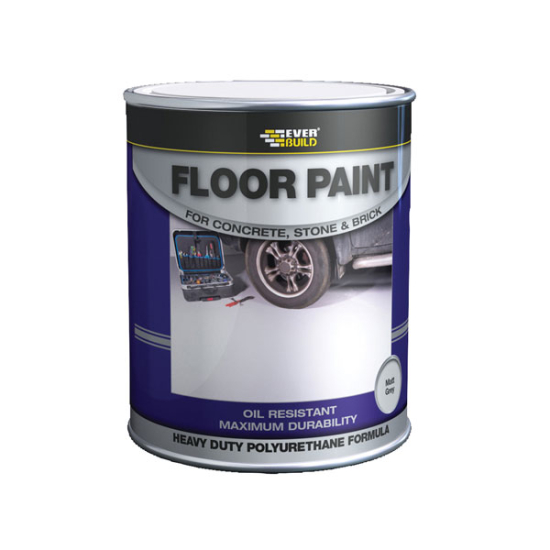 EverBuild Floor Paint Matt Grey 5L
