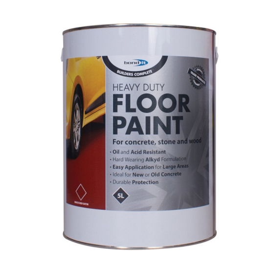 BondIt Floor Paint Grey 5L