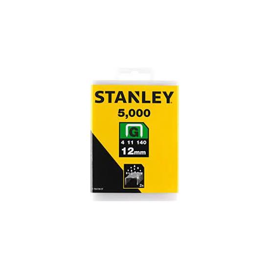 Stanley STA1TRA7085T Heavy-Duty Staples 12mm PK 5000
