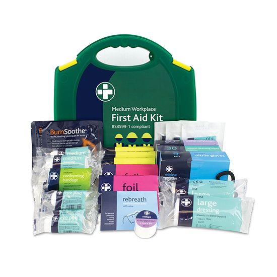 Workplace First Aid Kit Medium BS Compliant