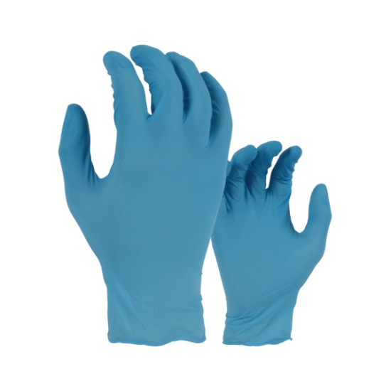 BlackRock Disposable Powder Free Nitrile Gloves PK 100 (XL)