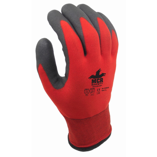 MCR Safety WL1048HP1 Wntr Lined HTPT Palm Coated Sfty Glove 8(M)