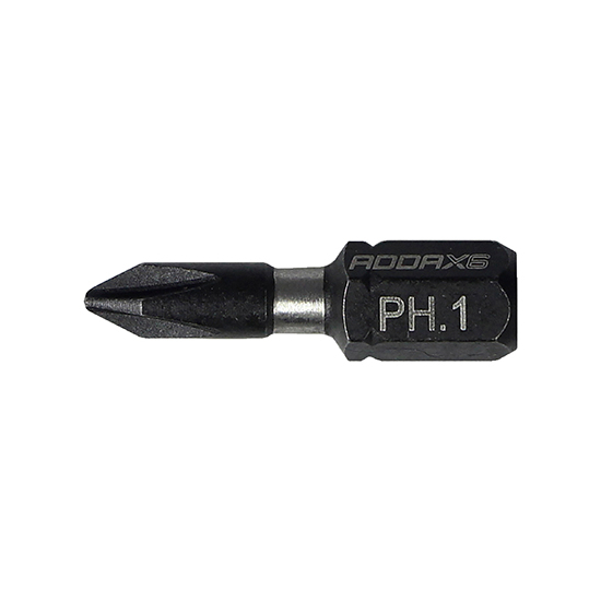 TIMCO X6i Impact Driver Bit PH1 25mm PK 10