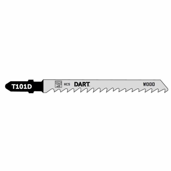 DART T101D Wood Cutting Jigsaw Blade PK 5
