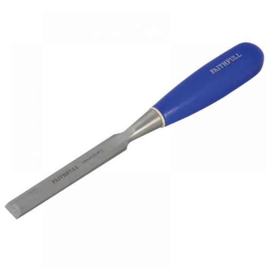 Faithfull FAIWCB58 Bevel Edge Chisel Blue Grip 16mm