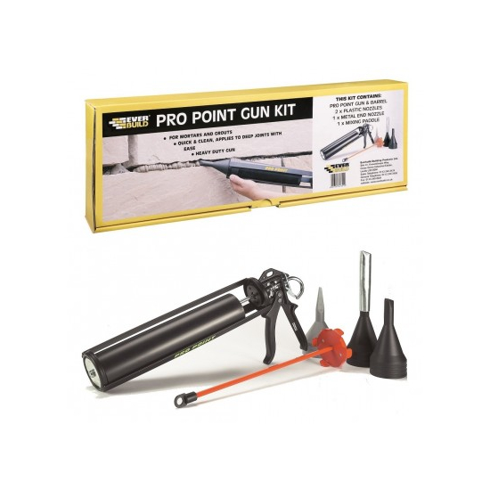 Everbuild Pro Point Mortar Pointing Gun Kit