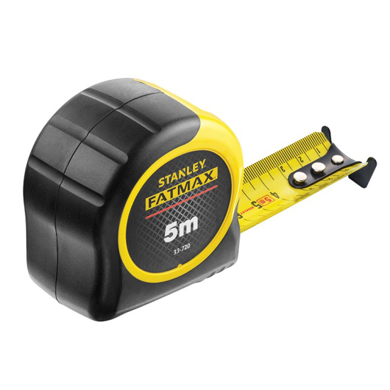 Stanley FatMax Tape 5m Metric Only