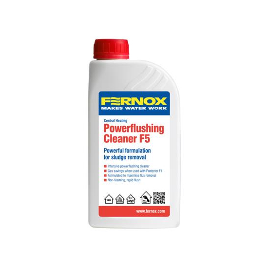 Fernox F5 Central Heating Powerflushing Cleaner 1L