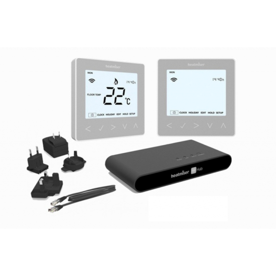 Heatmiser neoKit 2 Smart Control of Heating & Hot Water Silver