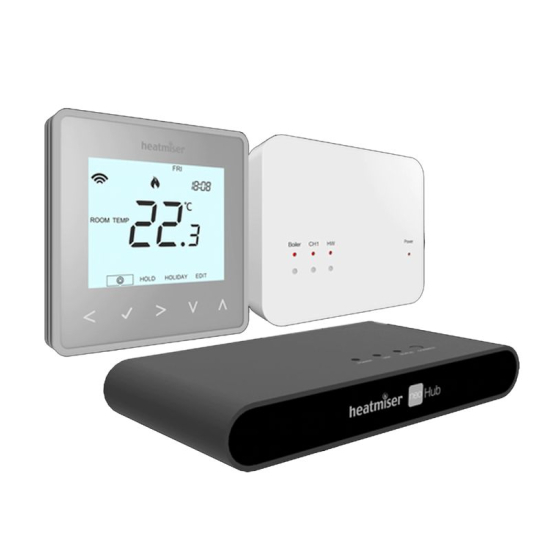 Heatmiser Wireless Smart Thermostat Kit neoAir Kit V2 Silver