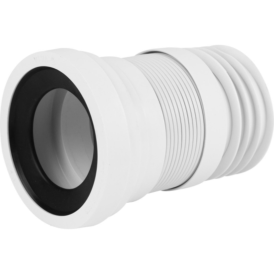 Straight Flexible Pan Connector 110mm  x 200mm-350mm