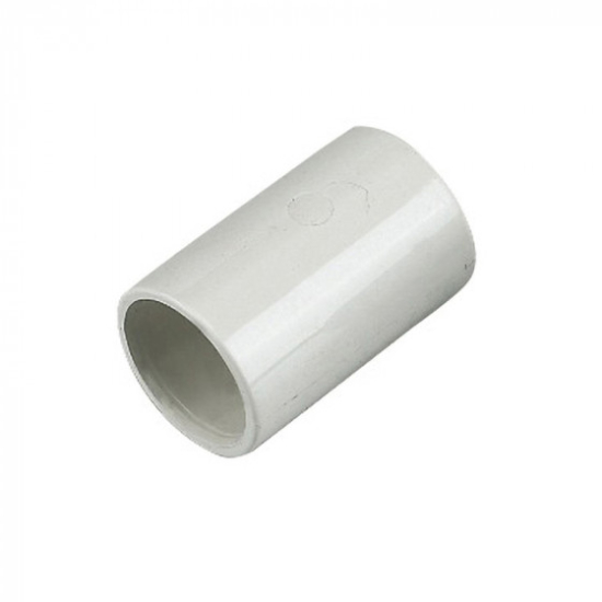 Overflow Straight Connector White 21.5mm