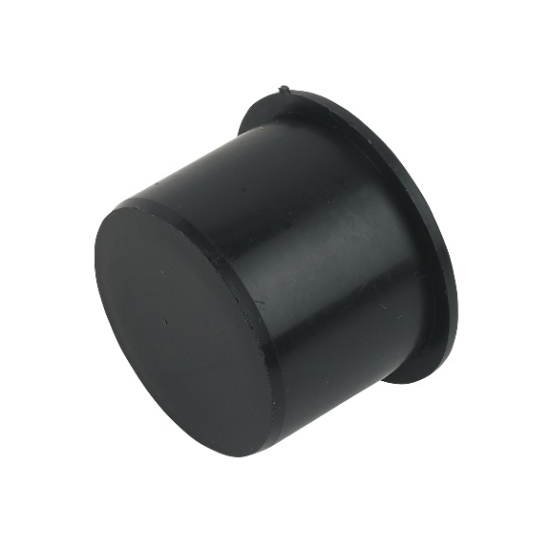 FloPlast PushFit Socket Plug Black 40mm