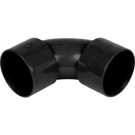 FloPlast ABS Solvent Weld Bend 92.5° (87.5°) Black 50mm