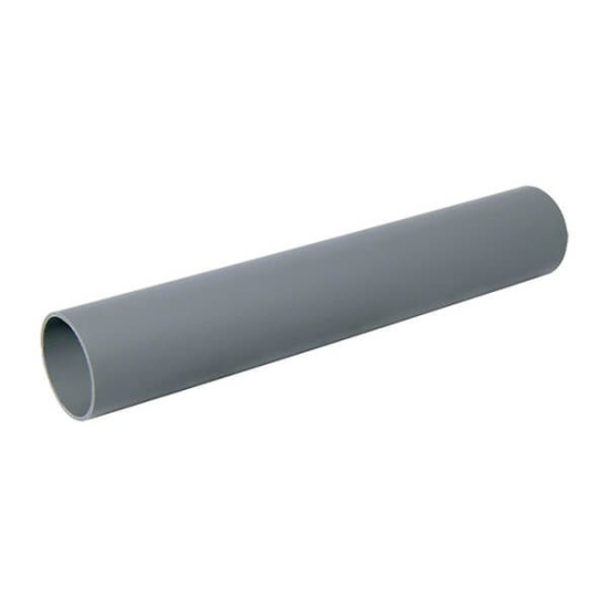 FloPlast ABS Solvent Weld Wastepipe Grey 3m x 50mm