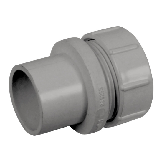 Solvent Weld Access Plug Grey 50mm