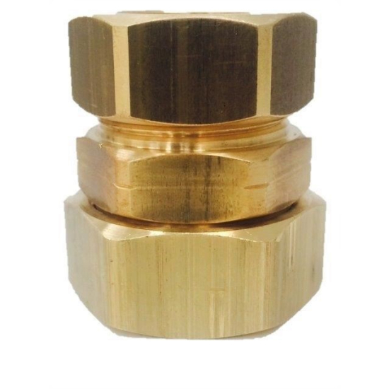 Gastite XR2 Copper Compression Coupler Brass DN35mm x 35mm
