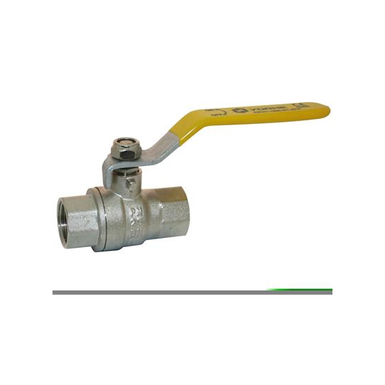 Lever Ball Valves Yellow Lever  3/4''