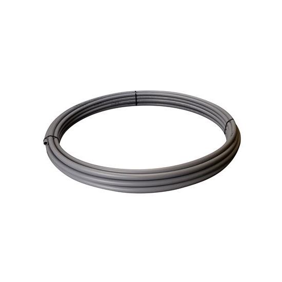 Altopoly Barrier Coiled Pipe 15mm x 100m Grey