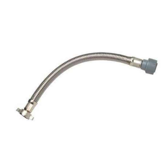 Polypipe PolyFit Flexible Hose Tap Connector 22mm x 3/4"
