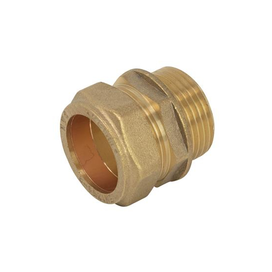 Compression Male Straight Coupling 54mm x 2â€