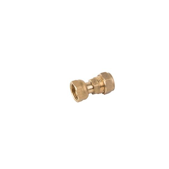 Compression Straight Tap Connector 22mm x 3/4''