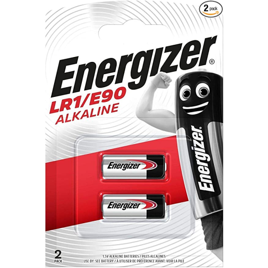 Energizer Alkaline Battery LR1/E90 PK 2