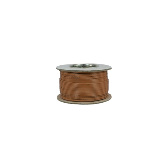 100m Coil of  Brown Single Insulated Cable 6491X 6.0mm