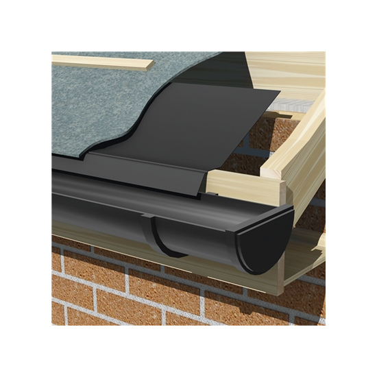 Over Fascia Eaves Vent System 10mm airflow 900mm black