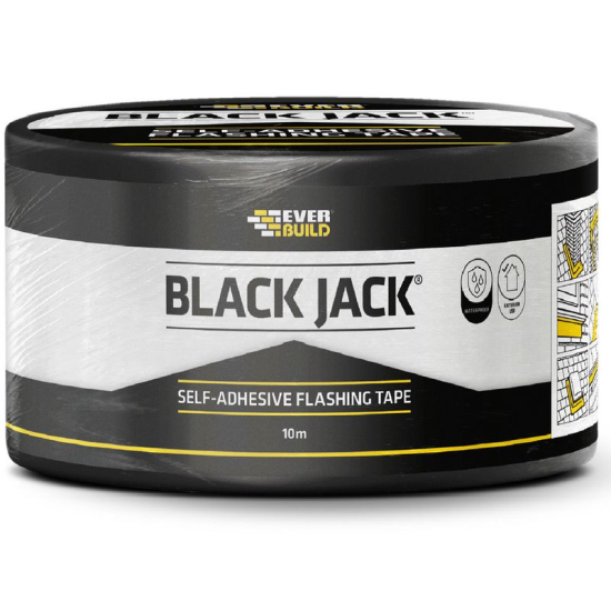 Everbuild Black Jack Flashing Tape 450mm x 10m