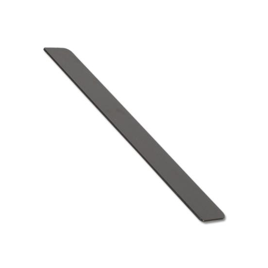 Flat End Cap 250mm Black