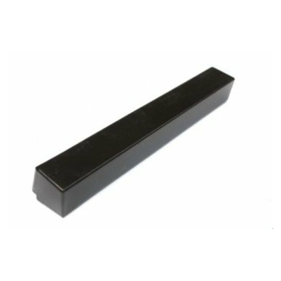 Fascia Board Corner 600mm Black